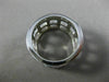 ESTATE WIDE .80CT DIAMOND 14KT WHITE GOLD 3D CLASSIC MULTI ROW WOVEN RING #26335