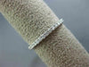 ESTATE .19CT DIAMOND 18KT WHITE GOLD SEMI ETERNITY WEDDING ANNIVERSARY RING BAND
