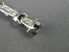 ESTATE 1.75CT DIAMOND 18KT WHITE GOLD 3D CLASSIC 6 STONE CHANNEL TENNIS BRACELET