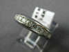 ESTATE .48CT DIAMOND 14KT WHITE GOLD 3D CHANNEL WEDDING ANNIVERSARY RING #18145