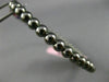 ESTATE .60CT DIAMOND AMETHYST & PINK QUARTZ 14KT BLACK GOLD 3D BANGLE BRACELET