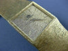 ESTATE LARGE BUCHERER 18KT YELLOW GOLD 3D CLASSIC SOLID SQUARE MENS WATCH