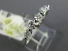 ESTATE .50CT DIAMOND 14KT WHITE GOLD 3D FIVE STONE SHARE PRONG ANNIVERSARY RING