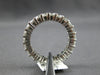 2.62CT DIAMOND 14K WHITE GOLD ROUND SHARED PRONG ETERNITY FUN ANNIVERSARY RING