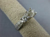 .40CT DIAMOND 18K WHITE GOLD ROUND 3 STONE SEMI MOUNT ENGAGEMENT RING #21091