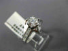 ESTATE WIDE EGL 1.31CT DIAMOND 18KT WHITE GOLD SOLITAIRE ENGAGEMENT RING #10992