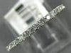 ESTATE .25CT DIAMOND 14K YELLOW GOLD 3D 2mm ROUND SEMI ETERNITY ANNIVERSARY RING