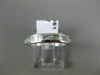 ESTATE .55CT DIAMOND 14KT WHITE GOLD 3D CLASSIC CHANNEL ANNIVERSARY RING #18951