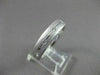 ESTATE WIDE 0.30CTW DIAMOND 14KT WHITE GOLD ETOILE MENS RING FASHIONABLE #15000