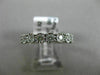 .92CT ROUND DIAMOND 14KT WHITE GOLD 3D ETERNITY HEART WEDDING ANNIVERSARY RING