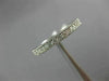 ANTIQUE .25CT DIAMOND 14KT WHITE GOLD 3D CLASSIC FILIGREE ANNIVERSARY RING #9169