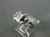 ESTATE .34CT DIAMOND PRINCESS & ROUND 18K W GOLD FRIENDSHIP PROMISE RING #15838