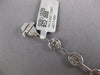 2.35CT DIAMOND 14KT WHITE GOLD 3D OVAL & ROUND BY THE YARD LOVE TENNIS BRACELET