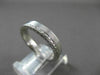 ANTIQUE 18KT WHITE GOLD 3D FILIGREE ETERNITY WEDDING ANNIVERSARY RING #23367