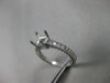ESTATE ROUND DIAMOND 14K GOLD RING FILIGREE ENGAGEMENT RING MOUNT SETTING #21095