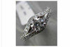 ANTIQUE ROUND DIAMOND 1.10CT 14KT WHITE GOLD ENGAGEMENT FRIENDSHIP RING