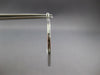 ESTATE LARGE 1.76CT DIAMOND 14KT WHITE GOLD 3D INSIDE OUT HOOP HANGING EARRINGS