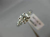 ESTATE 1.20CT DIAMOND 18KT WHITE GOLD 3D CLASSIC 3 STONE LUCIDA ENGAGEMENT RING
