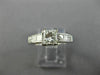 ESTATE EGL 1.70CT PRINCESS DIAMOND 14K WHITE GOLD CLASSIC ENGAGEMENT RING #25520