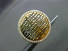 ESTATE LARGE 1.51CT DIAMOND 18K WHITE & YELLOW GOLD 3D FILIGREE CLIP ON EARRINGS