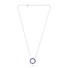 ESTATE 1.40CT DIAMOND & AAA EMERALD 14KT YELLOW GOLD OVAL & ROUND LOVE NECKLACE