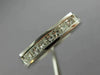 ESTATE .45CT PRINCESS DIAMOND 14KT WHITE GOLD FILIGREE ANNIVERSARY RING #10360