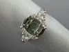 LARGE .70CT DIAMOND 14KT WHITE GOLD 3D HALO ROUND SEMI MOUNT ENGAGMENT RING