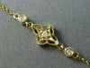 ESTATE LARGE .90CT DIAMOND 14KT YELLOW GOLD SOUTH SEA PEARL BY THE YARD NECKLACE