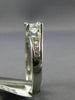 ESTATE .80CT PRINCESS DIAMOND PLATINUM 3D PRINCESS LUCIDA ENGAGEMENT RING #19815