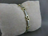 ESTATE 1.60CTW DIAMOND 14K WHITE YELLOW GOLD LOVE BRACELET F VVS 7.0" 6MM #19823