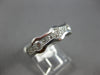 1.12CT DIAMOND 14KT WHITE GOLD 3D CHANNEL SEMI BEZEL WEDDING ANNIVERSARY RING