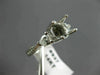 ESTATE .40CT DIAMOND 14KT WHITE GOLD 3D FILIGREE SEMI MOUNT ENGAGEMENT RING #937
