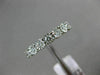 .92CT ROUND DIAMOND 14KT WHITE GOLD 3D ETERNITY HEART WEDDING ANNIVERSARY RING