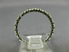 1.03CT DIAMOND 18KT WHITE GOLD 3D ROUND SHARE PRONG ETERNITY ANNIVERSARY RING