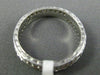 ESTATE .40CT DIAMOND 18KT WHITE GOLD 3D ETERNITY WEDDING ANNIVERSARY RING #1185