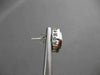 ESTATE 1.20CTW DIAMOND & AAA SAPPHIRE 14KT WHITE GOLD SQUARE STUD EARRINGS