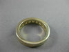 ESTATE 1.95CT DIAMOND 14KT YELLOW GOLD 3D ROUND CHANNEL ANNIVERSARY RING #14573