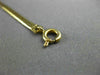 ESTATE LONG 14KT YELLOW GOLD 3D CLASSIC HERRINGBONE CHAIN BRACELET #25321