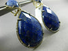 ESTATE LARGE 1.56CT CHOCOLATE FANCY DIAMOND & AAA AGATE 14K 2 TONE GOLD EARRINGS
