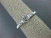 ESTATE .08CT DIAMOND 14K WHITE & ROSE GOLD 3D 6 PRONG SEMI MOUNT ENGAGEMENT RING
