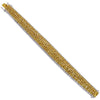 GIA LARGE 27.99CT WHITE & FANCY YELLOW DIAMOND 18KT 2 TONE GOLD TENNIS BRACELET