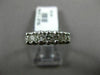 ESTATE .65CT ROUND DIAMOND 14KT WHITE GOLD 7 STONE WEDDING ANNIVERSARY RING 5mm