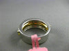 ESTATE 4.26CT DIAMOND 18KT WHITE & YELLOW GOLD 3 STONE WEDDING ANNIVERSARY RING