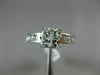 ESTATE 1.75CT ROUND & ASHER DIAMOND 14KT WHITE GOLD 3D INVISIBLE ENGAGEMENT RING