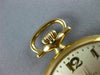 ANTIQUE LARGE TIFFANY & CO. SWITZERLAND 18KT YELLOW GOLD 3D POCKET WATCH #26596
