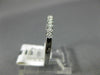 ESTATE .20CT DIAMOND 14K WHITE GOLD 3D ROUND NINE STONE WEDDING ANNIVERSARY RING