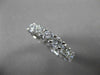 ESTATE 4.50CT DIAMOND 14K WHITE GOLD ETERNITY WEDDING ANNIVERSARY RING #21955