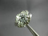ANTIQUE WIDE 1.59CT DIAMOND PLATINUM 3D ROUND & BAGUETTE ENGAGEMENT RING #26657