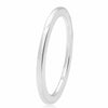 ESTATE 14KT WHITE GOLD 3D CLASSIC SHINY 3MM WEDDING ANNIVERSARY RING BAND