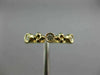 .25CT DIAMOND 14K YELLOW GOLD 3D 5 STONE FILIGREE SEMI ETERNITY ANNIVERSARY RING